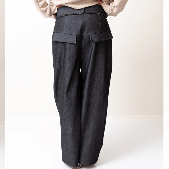 XXL dark wash wide leg Lócker Room jeans - Picture 4 of 4